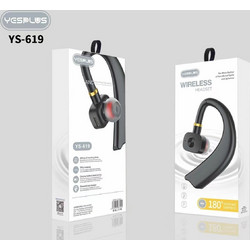 Yesplus YS-619 Ακουστικό Bluetooth Black