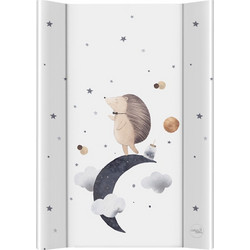 Ceba Baby Hedgehog Μαλακή Αλλαξιέρα Μωρού Πλαστική 70x50cm Λευκή