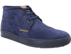 Texter Ανδρικά Μποτάκια Suede Navy Μπλε 7072