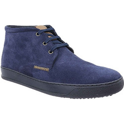 Texter Ανδρικά Μποτάκια Suede Navy Μπλε 7072