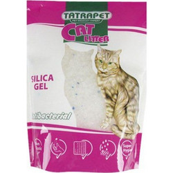 Tatrapet Silica Gel Κρυσταλλική Άμμος Γάτας χωρίς Άρωμα 1.5kg