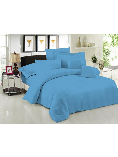 Le Blanc Σεντόνι Υπέρδιπλο 245x270 Blue 7009125-3