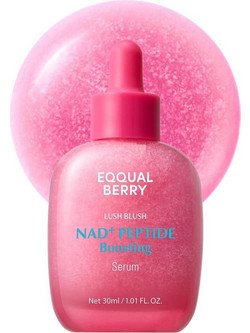 Eqqualberry NAD+ Peptide Αντιγηραντικό Ενυδατικό Serum Προσώπου για Λάμψη με Πεπτίδια 30ml