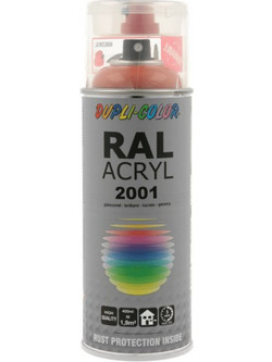 Dupli-Color Acryl RAL 2001 Σπρέι Βαφής Πορτοκαλί-Κόκκινο 400ml