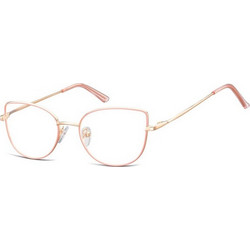 Sunoptic L119D Γυναικείος Σκελετός Γυαλιών Οράσεως Μεταλλικός Χρυσός Ροζ