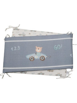 Baby Oliver Des 421 Πάντα Κούνιας Μπλε 35x210cm