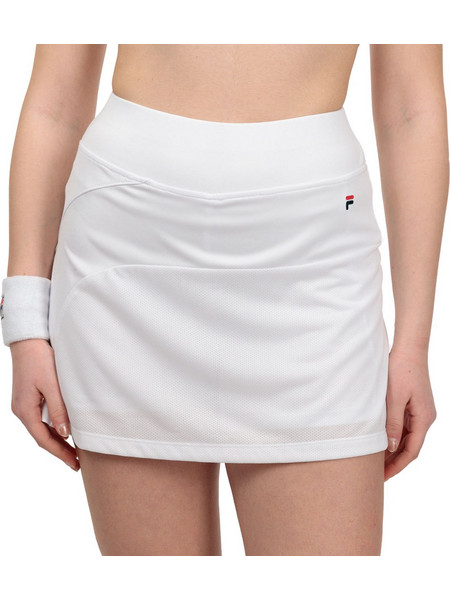 Fila Michi Μίνι Φούστα Υφασμάτινη Σορτς Λευκή FBL231124E-001