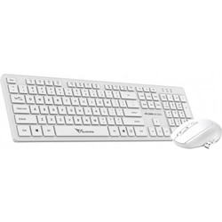 Alcatroz Xplorer Air 3300 White Ασύρματο Σετ Πληκτρολόγιο & Ποντίκι