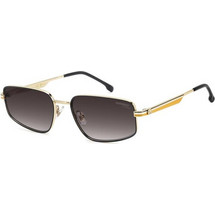 Carrera CA3087/S LPE/3X Γυναικεία Γυαλιά Ηλίου Ορθογώνια Μεταλλικά Χρυσά με Μαύρο Φακό