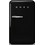 Smeg 50's Style FAB10HRBL6 Retro Μονόπορτο Ψυγείο 135lt Υ97xΠ54.5xΒ65.9cm Μαύρο