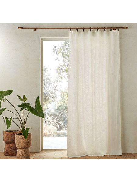 La Redoute Κουρτίνα με Γάντζους 140x180 Private 350013015 White Foam