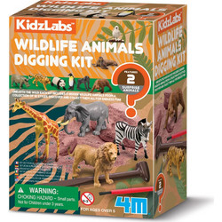 4M KidzLabs Ανασκαφή Άγρια Ζώα