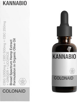 Kannabio Colonaid CBD + CBG + CBC + Ginger + Licorice 10ml