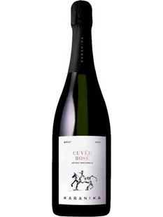 Κτήμα Καρανίκα Brut Rose Κρασί Ροζέ Ξηρό 750ml