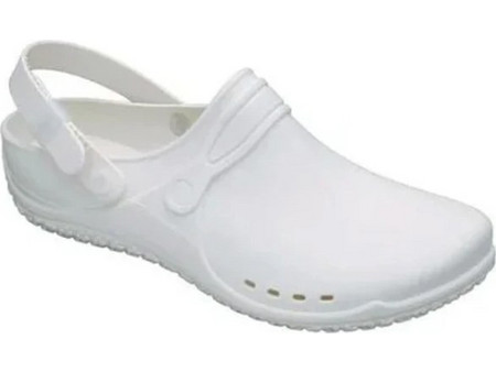 Scholl Shoes Clog Progress Ανδρικό Σαμπό Λευκό Άσπρο NP81933-004