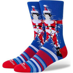 Stance Christmas Vacation Ανδρικές Κάλτσες Ψηλές με Σχέδια Royal Blue A545D20CVA-BLU