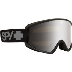 SPY Crusher Elite 3100000000002 Μάσκα Σκι & Snowboard Ενηλίκων Μαύρη με Φακό Καθρέπτη Aσημί