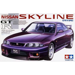 Tamiya Nissan Skyline GT-R V-Spec Συναρμολογούμενο Πλαστικό Μοντέλο Αυτοκίνητου 1:24