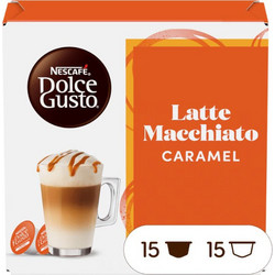 Nescafe Κάψουλες Latte Latte Macchiato Caramel Συμβατές με Μηχανή Dolce Gusto 30τμχ