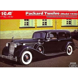 ICM Packard Twelve Model 1936 Συναρμολογούμενο Πλαστικό Μοντέλο Αυτοκίνητου 1:35