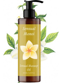 QKnatur Sensual Oil Monoi Λάδι Μασάζ 200ml
