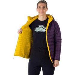 Northfinder Annie Γυναικείο Μπουφάν Χειμωνιάτικο Puffer Μακρύ Αδιάβροχο Αντιανεμικό Μωβ BU-6034OR