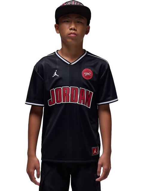 Jordan Παιδικό T-Shirt Κοντομάνικο Μαύρο 95F217-023