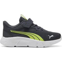 Puma Flex Focus Παιδικά Αθλητικά Παπούτσια για Τρέξιμο Ανθρακί Lime 401519-26