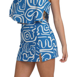 Billabong Μίνι Φούστα Υφασμάτινη Μπλε 24B144500-TRB1