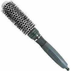 Hairway Professional Θερμική Βούρτσα Μαλλιών για Ίσιωμα Ασημί 25mm