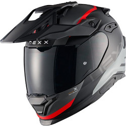 Nexx Y.Travl Quest Black Matt Red Κράνος Μηχανής Full Face 1750gr