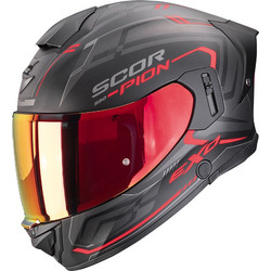 Scorpion Exo 530 Air Slope Matt Black Red Κράνος Μηχανής Full Face 1650gr