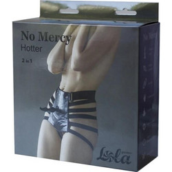 Lola Games No Mercy Hotter Εσώρουχο Strap On με Dildo Μαύρο