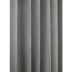WhiteEgg Κουρτίνα Συσκότισης με Τρέσα 270x280 Ko220-2 Grey