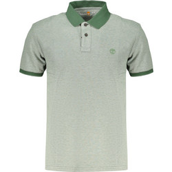 Timberland Ανδρική Μπλούζα Polo Κοντομάνικη Πράσινο Mint TB0A2EC2VEA6X