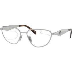 Prada PRD52V 1BC1O1 Γυναικείος Σκελετός Γυαλιών Οράσεως Μεταλλικός Ασημί