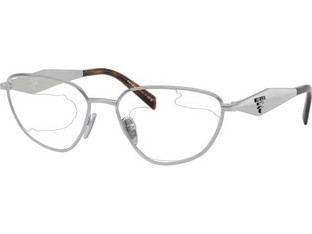 Prada PRD52V 1BC1O1 Γυναικείος Σκελετός Γυαλιών Οράσεως Μεταλλικός Ασημί