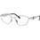 Prada PRD52V 1BC1O1 Γυναικείος Σκελετός Γυαλιών Οράσεως Μεταλλικός Ασημί