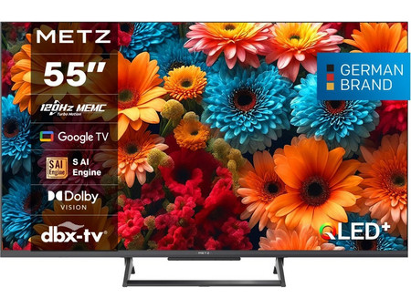 Metz 55MQF7500Z Smart Τηλεόραση 55" 4K UHD QLED HDR (2025)