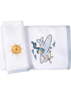Greenwich Polo Club Baby Essential 8866 Σετ Βρεφικές Πετσέτες 2τμχ 400gr/m²