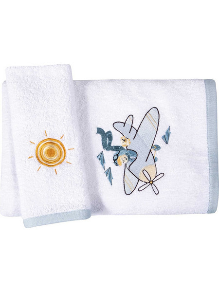 Greenwich Polo Club Baby Essential 8866 Σετ Βρεφικές Πετσέτες 2τμχ 400gr/m²