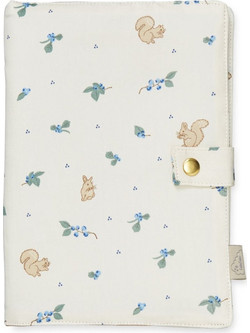 Cam Cam Copenhagen Blueberries Θήκη Βιβλιαρίου Υγείας Μπεζ 21x15cm