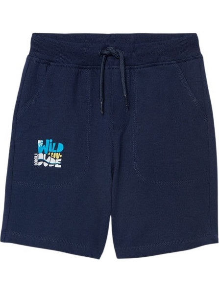 Boboli Παιδική Βερμούδα Υφασμάτινη Navy Μπλε 693042-2440