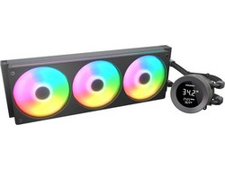 Cougar Poseidon Vistek 360 Black Υδρόψυξη CPU 120mm ARGB για Socket AM2 / AM2+ / AM3 / AM3+ / FM1 / FM2 / 1366 / AM4 / FM2+ / 1700 / AM5 / 1851 / 115x
