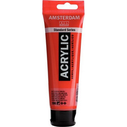 Royal Talens Amsterdam 396 Naphthol Red Medium Ακρυλικό Χρώμα Ζωγραφικής 120ml