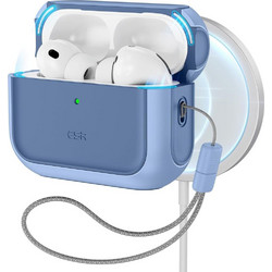 ESR Orbit Hybrid Halolock MagSafe Θήκη με Γάντζο για Apple AirPods Pro 3 Powder Μπλε