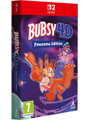 Bubsy 4D Pawsome Edition Nintendo Switch 2