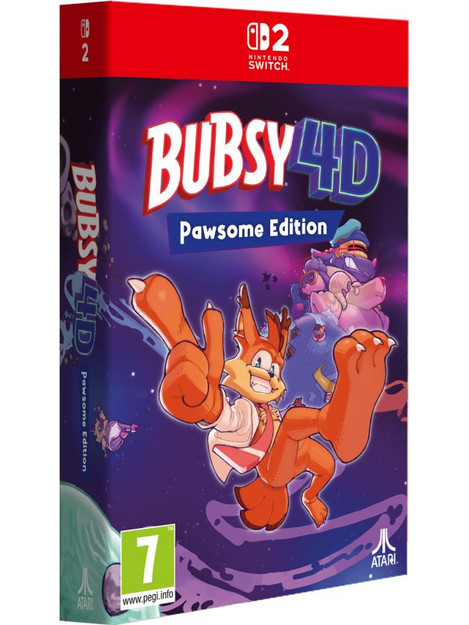 Bubsy 4D Pawsome Edition Nintendo Switch 2