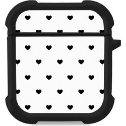 Sonique Heart Series Θήκη Σιλικόνης για Apple AirPods 1 / 2 Λευκή