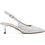 Steve Madden Korra-R Γόβες Slingback με Λεπτό Χαμηλό Τακούνι & Στρας Ασημί 11004977-04R